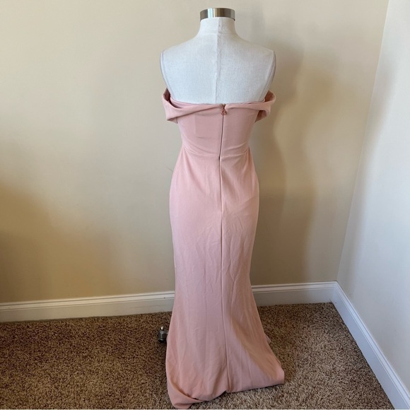 New! Nookie Neptune gown blush pink nwt  17591 - Picture 10 of 15